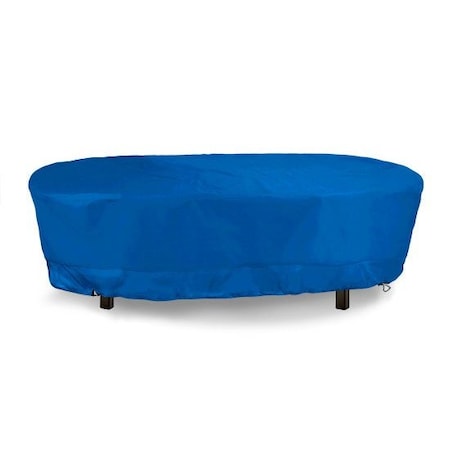 Eevelle Meridian Oval Table Set Cover, Royal Blue, 88 in L x 58 in W x 25.5 in H MDTOVCM-RYL